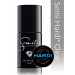 Gel uv Semilac Hardi Clear transparent pt. constructie 7 ml + 1 pigment color Neon Cadou